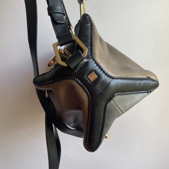 Pour La Victoire Purse Handbag Leather Shoulder Crossbody Satchel - Picture 9 of 13